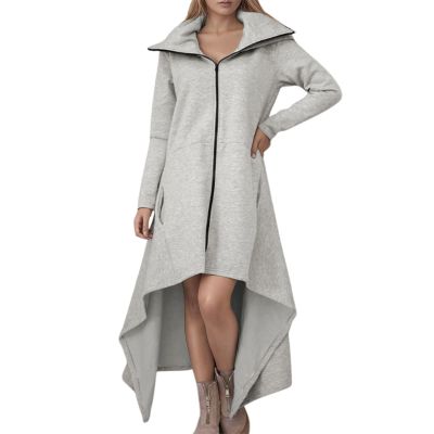 Zanisouta Women's Hooded Fleece Tunic Dress