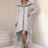 Zanisouta Women's Hooded Fleece Tunic Dress view 3