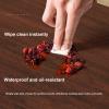 GYYFQH Round PU Leather Tablecloth, Water- and Oil-Resistant, B, 90 cm Round view 4