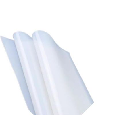 Semi-Transparent Silicone Rubber Sheet, 500 x 500 mm, 0.8 mm Thick, 1 Piece