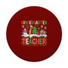 Kindergarten Teacher Xmas Snowman Adhesive PopGrip view 3