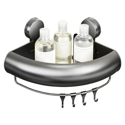 Generic Rust-Free, Drill-Free Corner Shower Shelf Holder