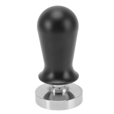 HOSEONFN Coffee Tamper for Espresso Machines, 30 lb Constant Pressure, Built-In Spring, Removable Base, Stainless Steel, 53 mm