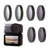 ND and Polarizing Filter Set for DJI Osmo-Nano Action Camera, UV/CPL/ND8/ND16/ND32/ND64/STAR/NIGHT view 1