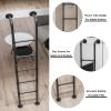 Adjustable Wall-Mounted Bunk Bed Ladder, 1.46 m, 159 kg Capacity view 3
