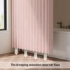 Single Tree Forest Foldable Magnetic Shower Curtain, 80 W x 200 H cm, Pink view 4