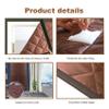 Thick Cotton Door Curtain for Winter, Noise and Cold-Air Insulation, Room Divider, Color B, W 95 x H 210 cm view 2