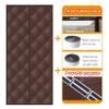 Thick Cotton Door Curtain for Winter, Noise and Cold-Air Insulation, Room Divider, Color B, W 95 x H 210 cm view 3