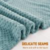 Soft Fleece Throw Blanket 130 x 250 cm, 300 g/m², Sky Blue view 4