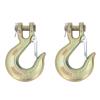TOOLSGO 2-Pack 3/8-Inch Grade 70 Forged Alloy Steel Clevis Slip Hooks, 5,250 lb Capacity view 1
