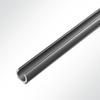 LYSEL Anthracite Keder Rail, 90° Angle, 2 m, 10 mm Groove, for 5–9 mm Keder view 3