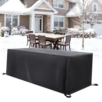 HNBFKD Winter-Resistant Garden Table Cover 190 x 160 x 70 cm