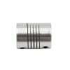 GuidNaurys 19 x 25 mm Aluminum CNC Motor Jaw Shaft Coupling, 8 mm x 6.35 mm view 1