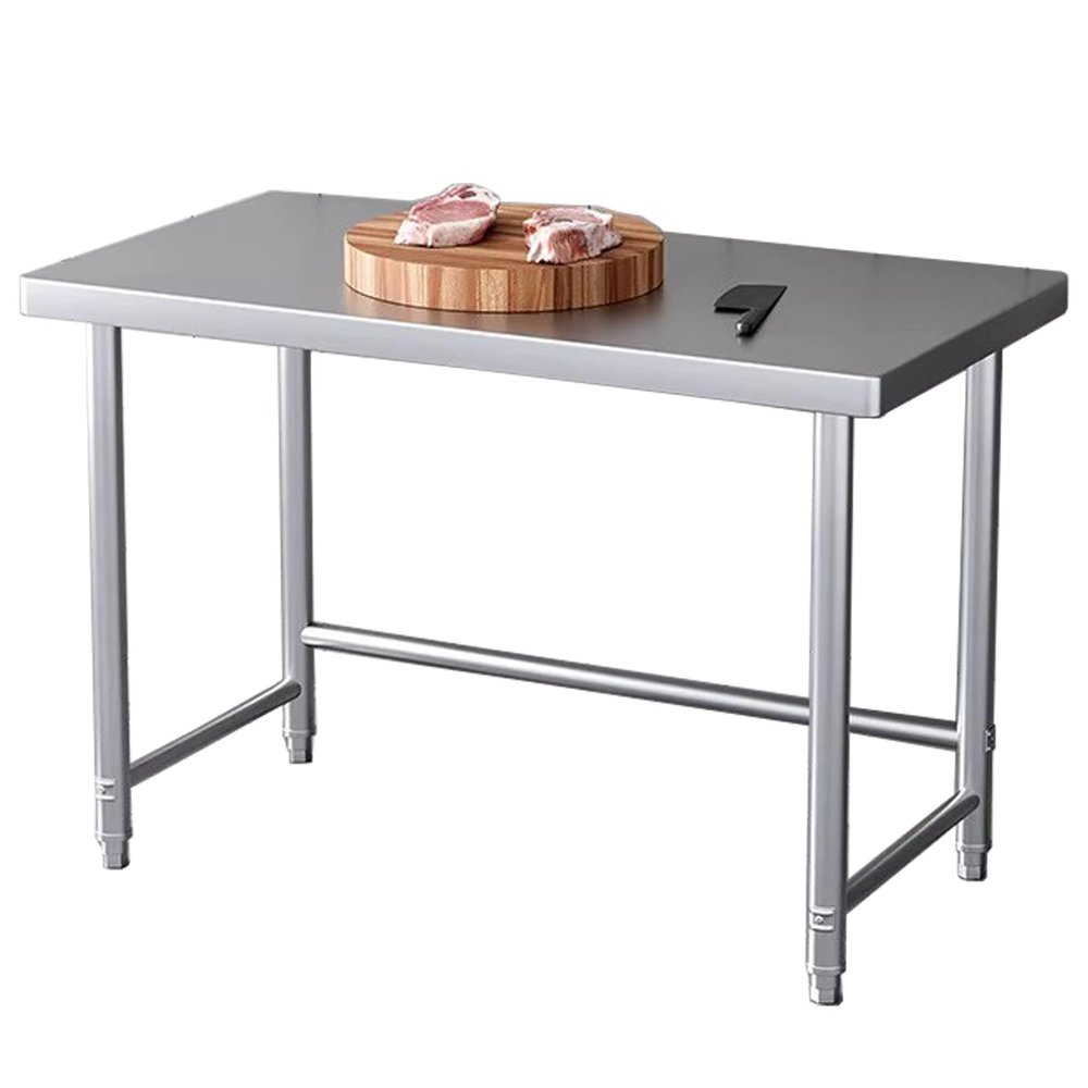 KCCRHIN Stainless Steel Prep Table, 100 x 40 x 90 cm