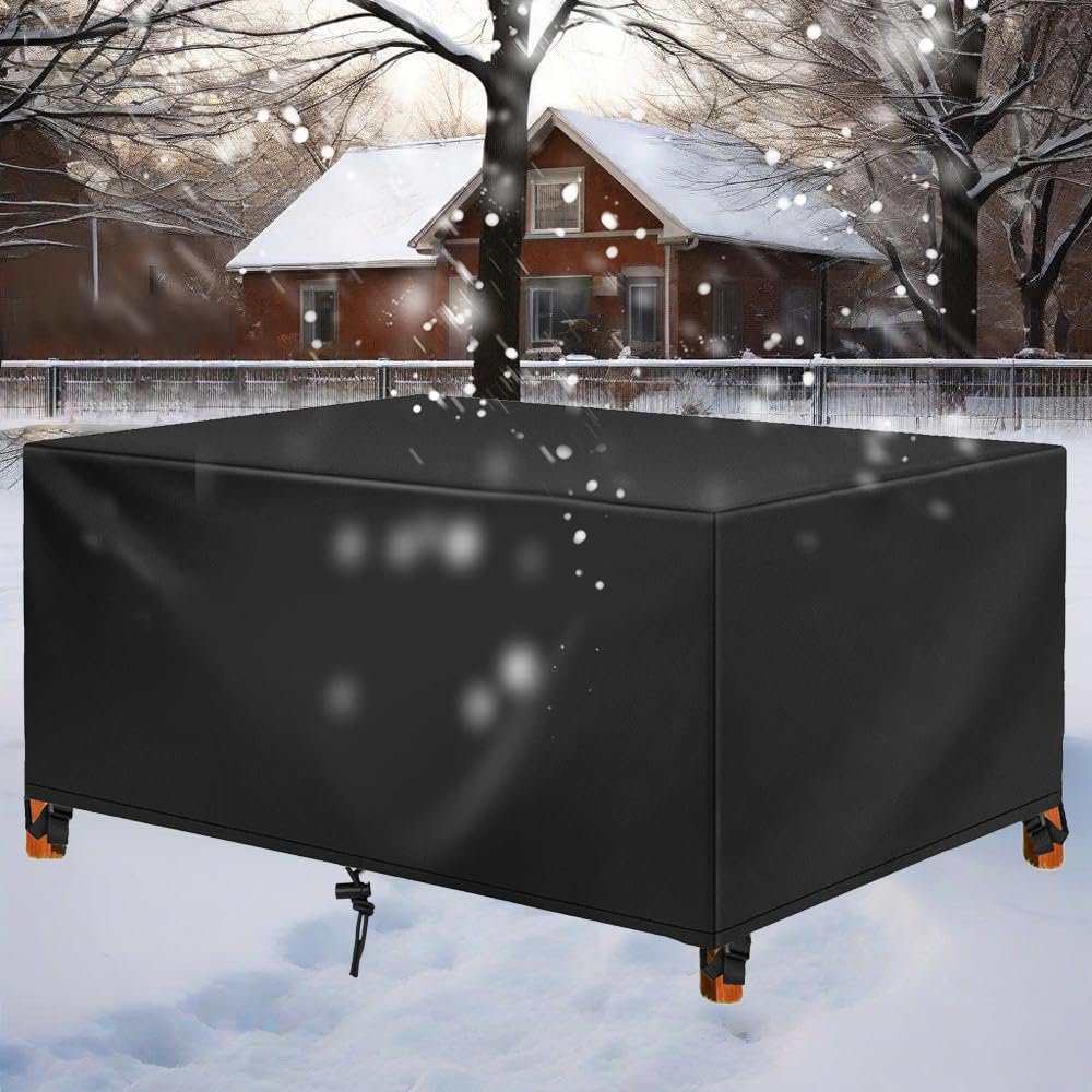 HNKDKJ Outdoor Furniture Cover, 210 x 130 x 80 cm, 420D Oxford, Waterproof and UV-Resistant