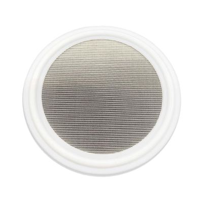 Water Filter, 91 mm Outer Diameter, 3-Inch TC Tri-Clamp Sanitary PTFE Filter Screen, 304 Stainless Steel Mesh, 30 Mesh