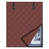Winter Window Insulation Kit, Thermal Interior Window Film, Weatherproof, Brown, 26 x 63 in / 65 x 160 cm view 1