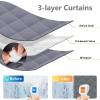 Winter Window Insulation Kit, Thermal Interior Window Film, Weatherproof, Brown, 26 x 63 in / 65 x 160 cm view 3