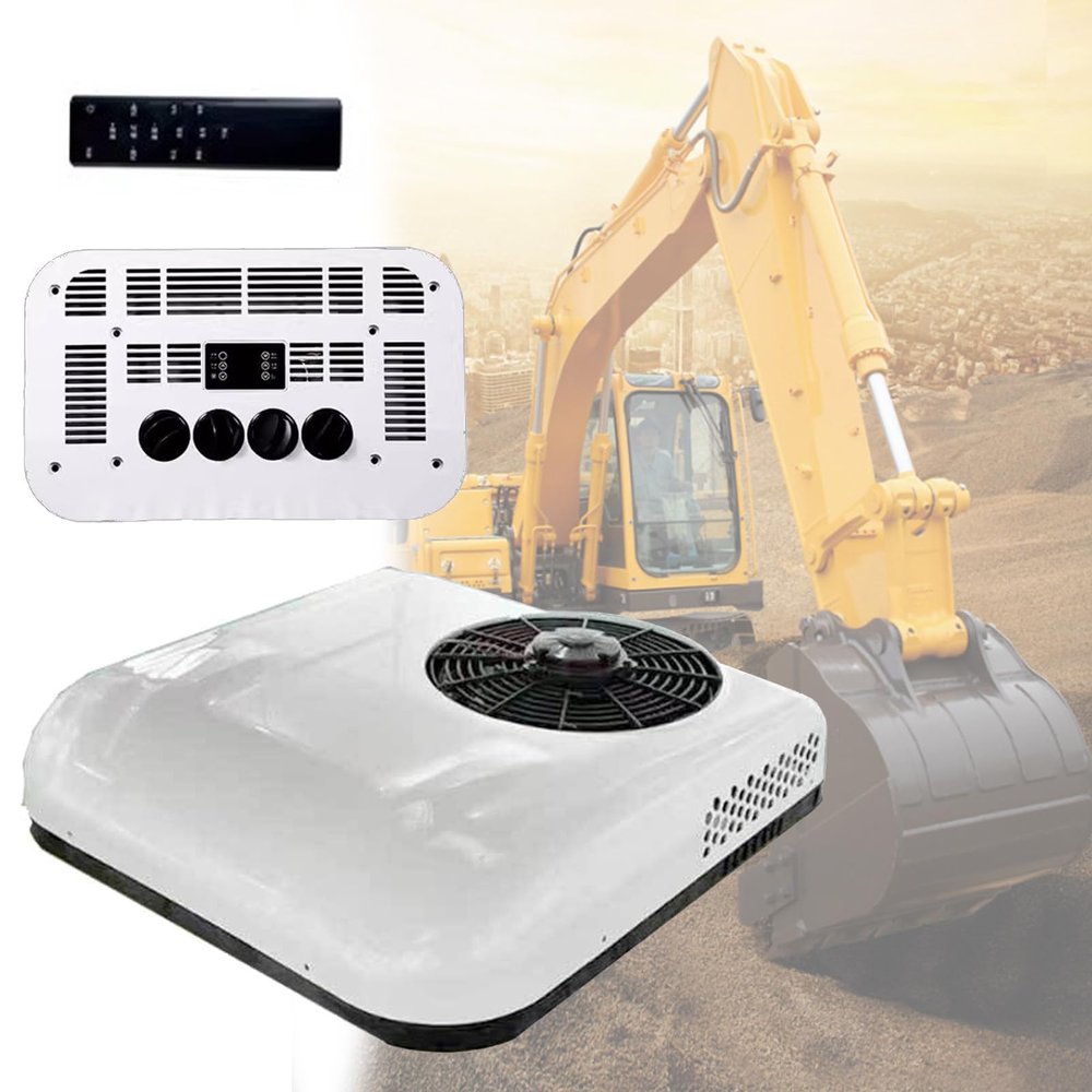 12 V RV Roof-Mount Air Conditioner for Trucks, Trailers, Boats and Motorhomes