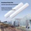 DWZL White Anti-Drip Greenhouse Film, Clear Condensation-Resistant Cover, 3 x 10 m, 12S/4.8 Mil view 2