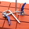 Zilimontt 300 mm Ratchet Dovetail Clamp, 2,050 N Clamping Force, Hardened Steel Construction and Quick Release for Woodworking and Workbench Applications (2-Pack) view 1