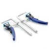 Zilimontt 300 mm Ratchet Dovetail Clamp, 2,050 N Clamping Force, Hardened Steel Construction and Quick Release for Woodworking and Workbench Applications (2-Pack) view 2