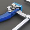 Zilimontt 300 mm Ratchet Dovetail Clamp, 2,050 N Clamping Force, Hardened Steel Construction and Quick Release for Woodworking and Workbench Applications (2-Pack) view 4