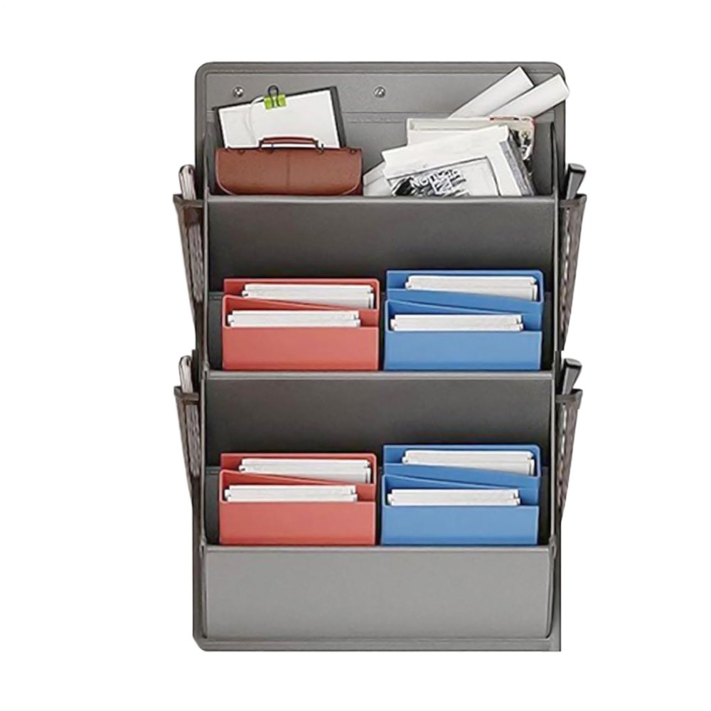 Wall-Mounted 3-Tier Heavy-Duty Oxford Shoe Organizer