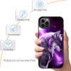 Sinyunron Case for Xiaomi 15T Pro 5G, TPU Shock-Resistant Case with Wolf Pattern and Colorful Keychain view 2