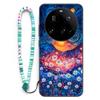 Sinyunron Phone Case for Xiaomi 15 Ultra 5G, TPU Shock-Resistant Case with Daisy Pattern and Colorful Lanyard, Daisy-01 view 1