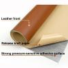 Generic Leather Repair Patch, Self-Adhesive Microfiber Fabric Repair Kit, Brown 2, 30 x 137 cm view 2
