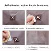 Generic Leather Repair Patch, Self-Adhesive Microfiber Fabric Repair Kit, Brown 2, 30 x 137 cm view 3