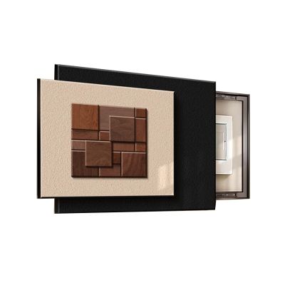 Vnook Electrical Panel Cover, Push-Pull, Black, 60 x 50 cm