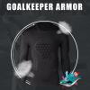 Youth Goalkeeper Compression Shirt with EVA Padding view 3