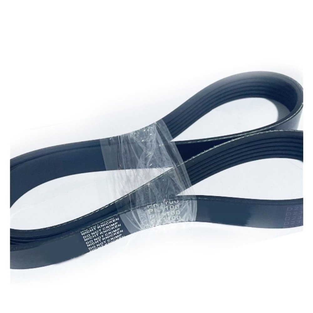 1 Pc PL Poly-V Belt, PL635/PL665/PL737/PL815/PL907/PL1255, 6/8/10/12/16-Rib Drive Belt HWWEI (PL737-10 Rib)