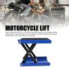 HUSHUI Motorcycle Scissor Lift Jack, 500 kg Capacity, Adjustable 3.35–13.39 in, Foldable view 2