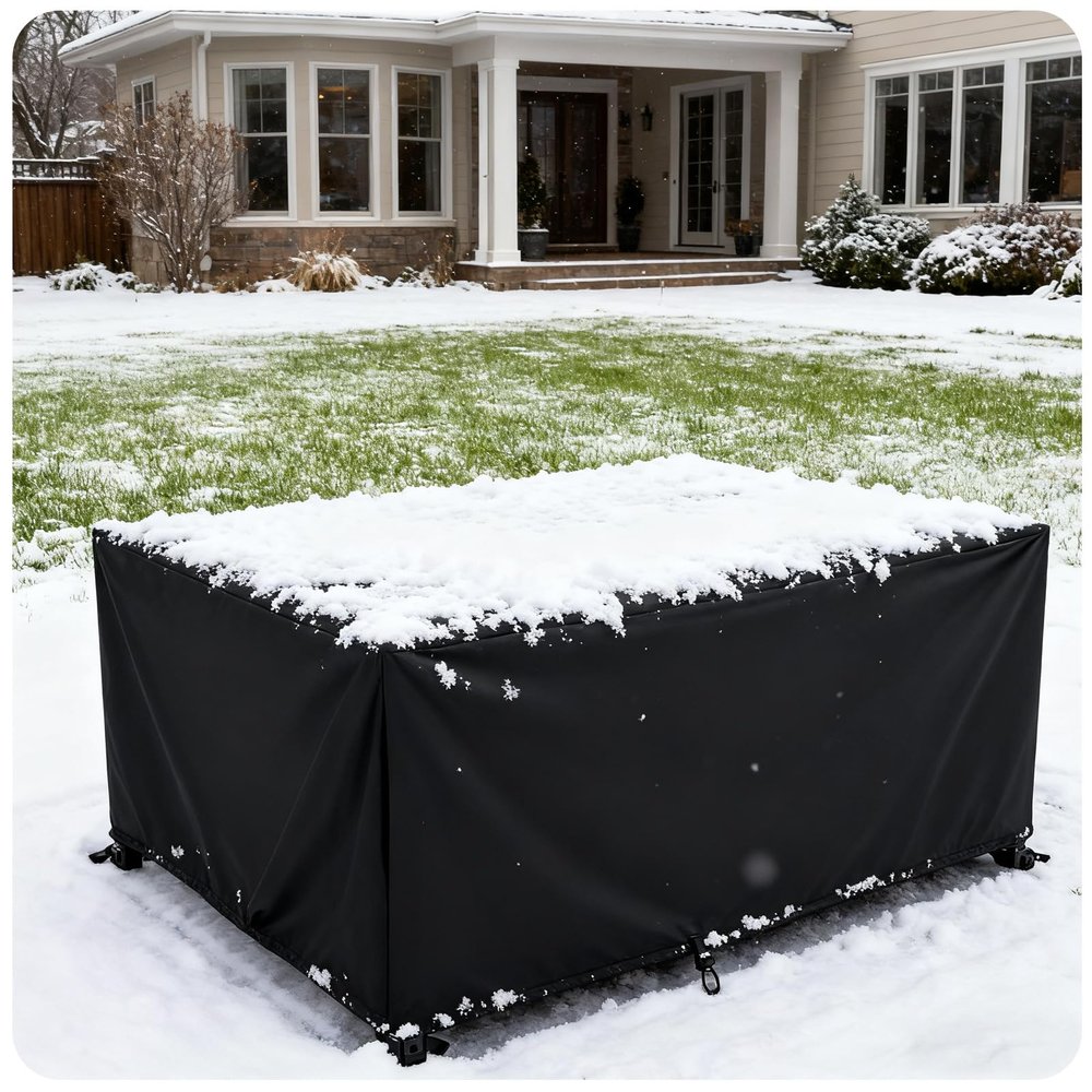 HYFBH 420D Outdoor Furniture Cover, 232 x 222 x 72 cm