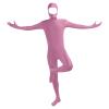 Orange Slenderman Open-Face Full-Body Cosplay Jumpsuit, Unisex, Size M view 1