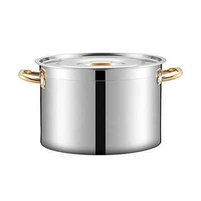 CAFIEDR Stainless Steel Stock Pot, 30 L, 40 x 26 cm