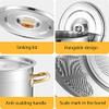 CAFIEDR Stainless Steel Stock Pot, 30 L, 40 x 26 cm view 3