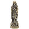 Homoyoyo Virgin Mary Brass Statue, Miniature Holy Mary Figure for Desk, Living Room and Office, Religious Decor Ornament, 6.30 x 1.90 x 1.50 cm view 1