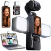 Magnetic Selfie Light for DJI Osmo Pocket 3 Light Creator Combo view 1