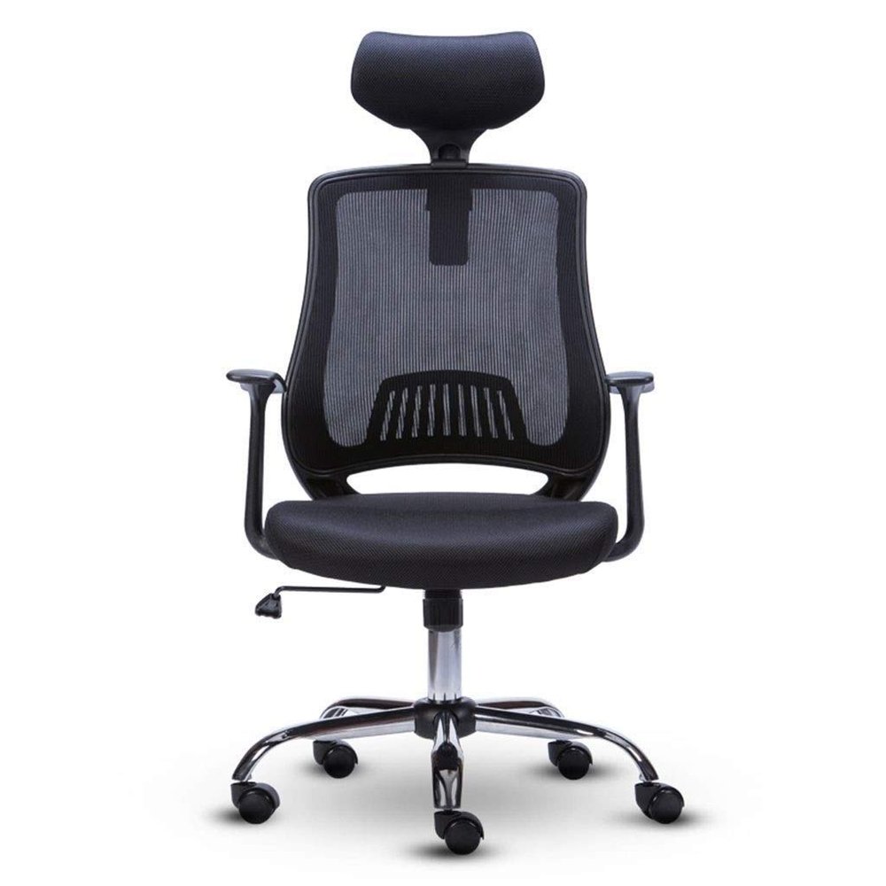 FLXHSA Study Chair, Gaming Chair with Armrest, Swivel Mesh Chair