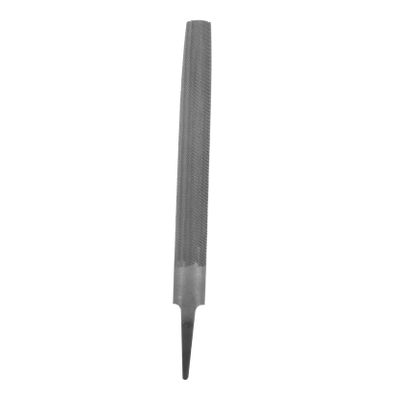 Half-Round Carbon Steel Hand File, Flat and Half-Round, Silver