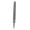 Half-Round Carbon Steel Hand File, Flat and Half-Round, Silver view 1