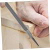Half-Round Carbon Steel Hand File, Flat and Half-Round, Silver view 4