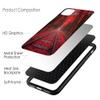 Sinyunron Case for Motorola Moto E7 Power/E7i Power with Patterned Metal Back and Colorful Lanyard view 4