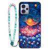 Sinyunron Case Compatible with Motorola Moto G13/G23/G53, TPU Protective Case with Metal Back and Colorful Lanyard, Daisy-01 view 1