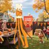 Outdoor Fall Windsock, Festive Farmhouse-Style Harvest Decor view 2
