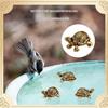 Copper Turtle Birdbath Cleaner view 2